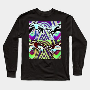 Gothic Psychedelic Art Creation By LowEndT-Shirts Long Sleeve T-Shirt